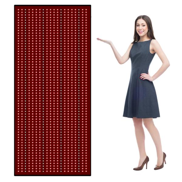 Fitkang125W Black Infrared Red Light Therapy Mat for Full Body Fat Reduction in