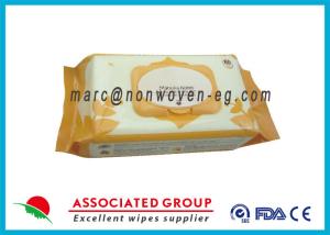China Medical Disinfecting Baby Wipes Paraben Free / Organic Cotton Baby Wipes wholesale