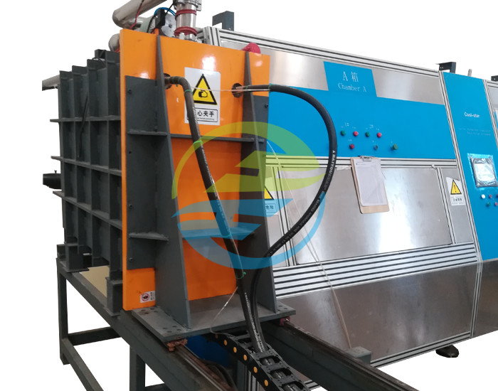Production Capacity 270 pcs/H Three Chamber Helium Leak Detection and Recovery System