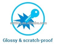 9mm high glossy acrylic board for shopping mall racks