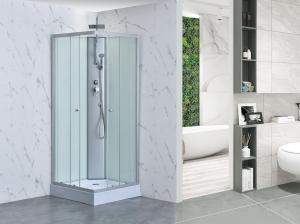 China Luxury 4mm Glass Enclosure For Bathroom 35''X35''X85'' wholesale