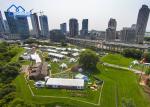 Outdoor Events Party Marquee Tents Fire Retardant With PVC Walls OEM ODM Party