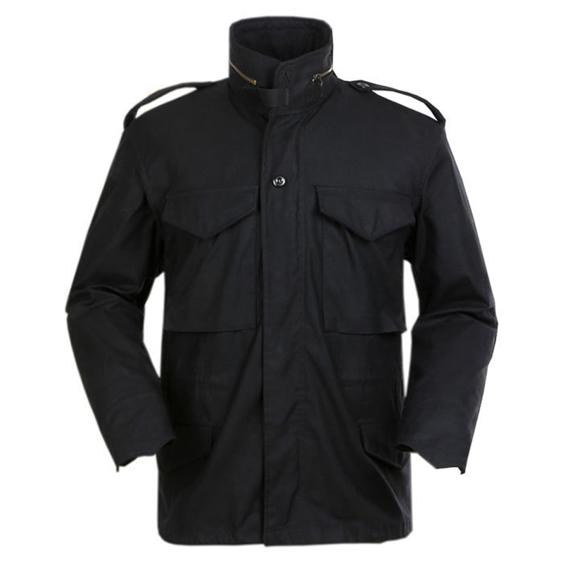 Breathable Black Lightweight Outdoor Sport Uniform Jacket for Training about 2 kg/pc