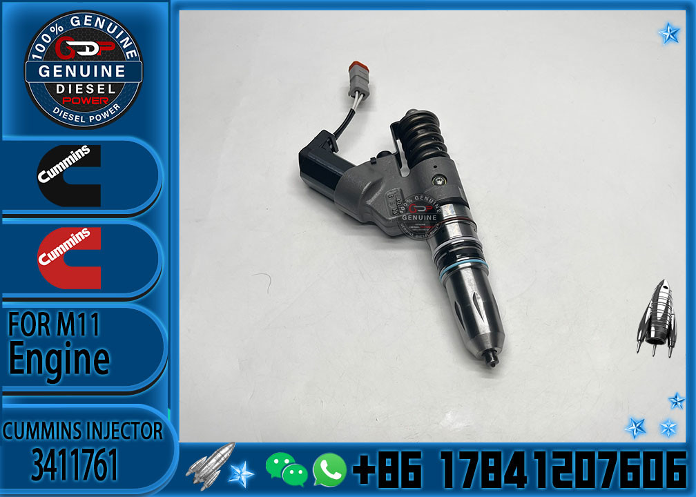 Common rail injector fuel injecto 4307516 3411761 3411845 4307547 for M11 Excavator QSM11 ISM11 M11