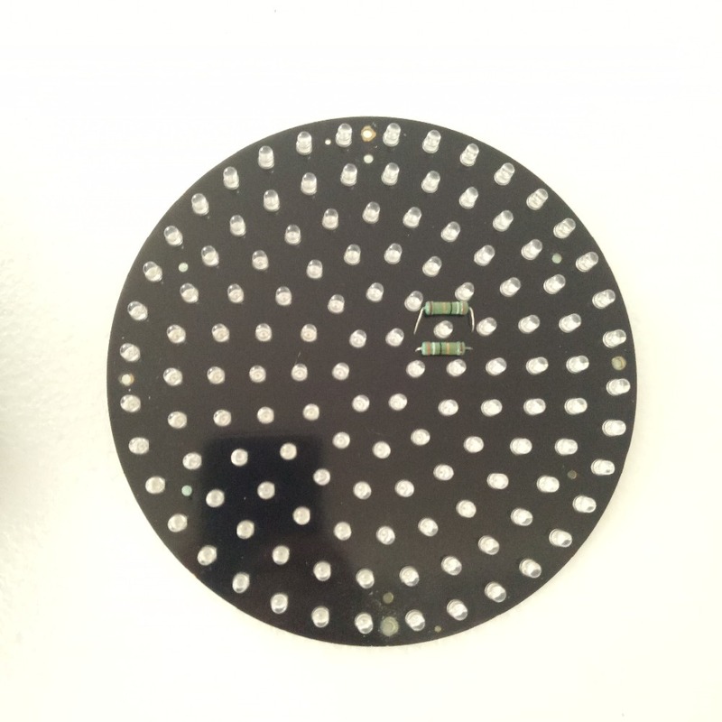 Customized LED Modules Parts 220VADC12VDC Fresnel Lens With Cobweb Cover