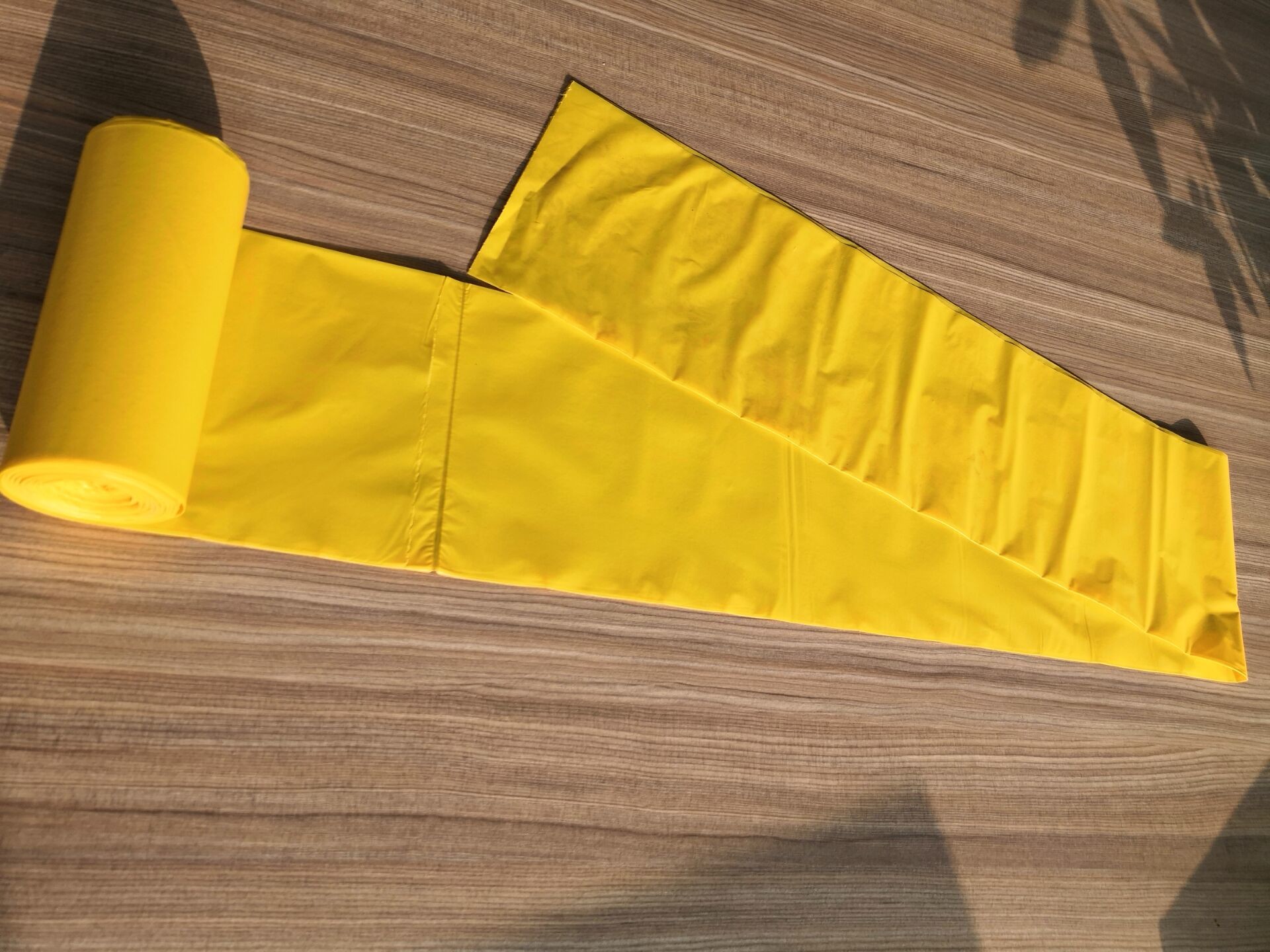 Disposable Or Recycled Plastic Garbage Bags On Roll Custom Printed Non Toxic
