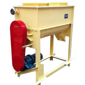 China SHJ100 Single Shaft Animal Feed Mixer 3KW Cattle Feed Mixer Machine wholesale