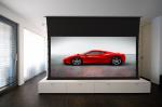106'' Cinema Tab Tensioned Motorized Screen , electric projection screens