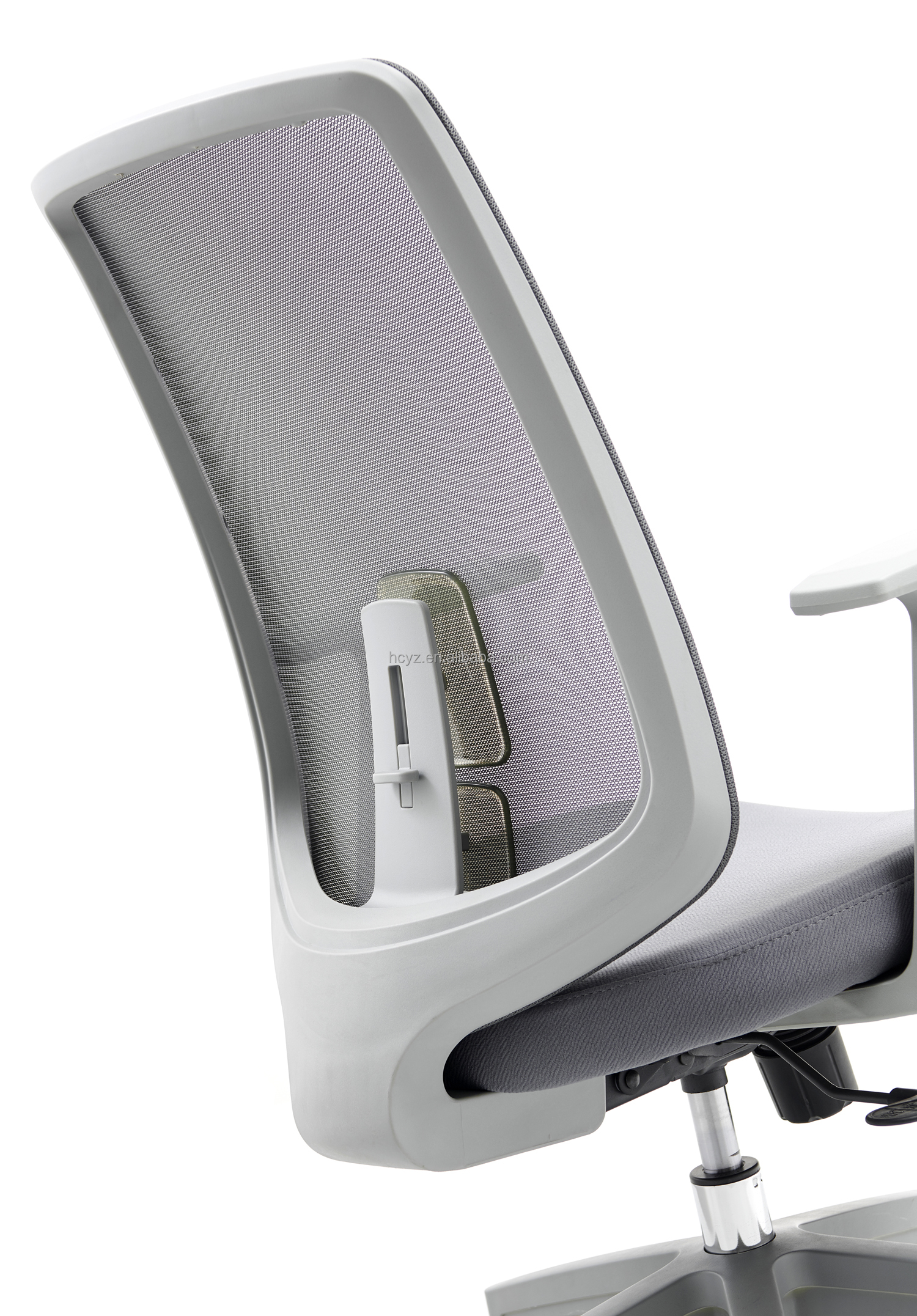 M-062B Mid back gray swivel mesh chair ergonomic executive high back office chair