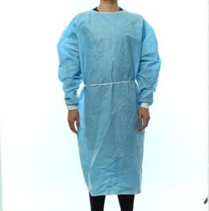 China Antibacterial Non Woven Ppe Disposable Medical Isolation Gown wholesale