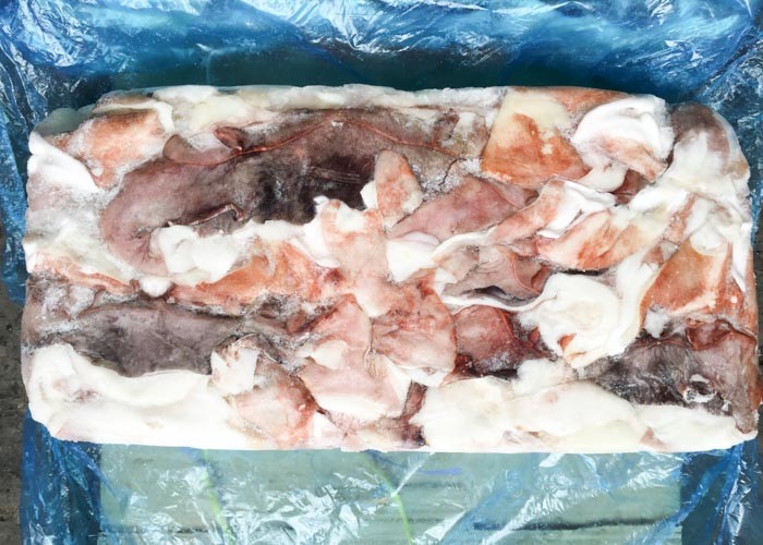 BRC Giant Sea Squid Neck Meat , Gigas Bqf Export Thailand Squid Neck Of Peru