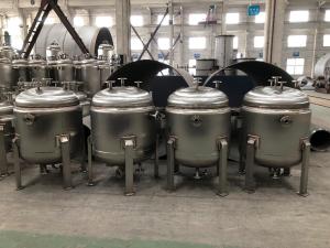 China Stainless Steel Polished Reaction Kettle Gas Tank With ASME Certificate wholesale