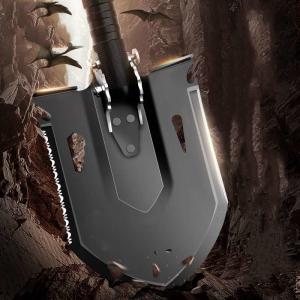 China 39in Stainless Steel Military Raptor Multifunction Shovel Saw W6in wholesale
