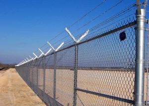 China PVC Coated Wire Highway Galvanized Chain Link Fence wholesale