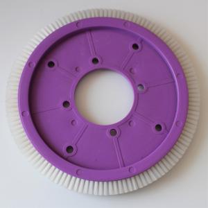 China Tuyang Finishing Machine Spares Brush Wheel Stenter Machine Parts Brushes White Nylon Hair wholesale