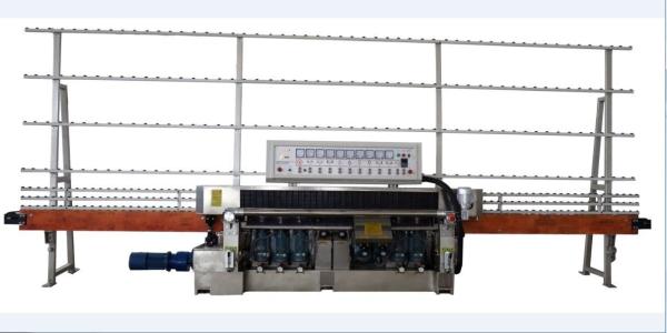 9 Motors Flat Glass Edge Processing Polishing Machinery Glass Straight Line