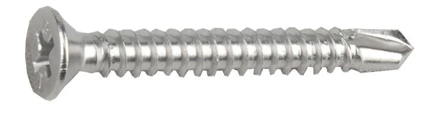 Free Sample Worldwide Stainless Steel 304/316/410 Phillips Countersunk Flat Head Self Drilling Concrete Screw DIN7504p