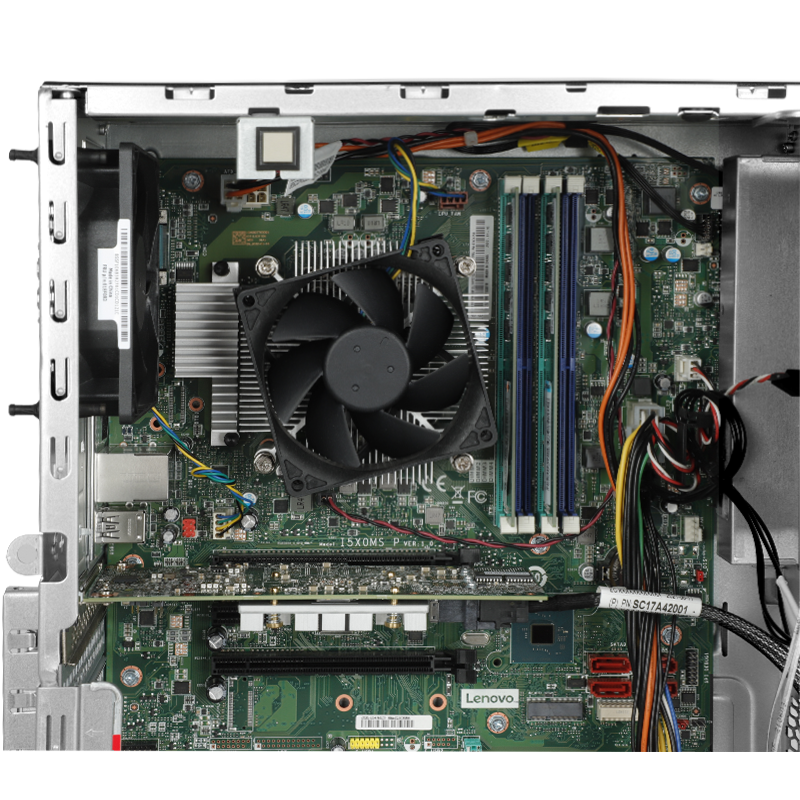 Lenovo ThinkStation TS90X Tower Server Host Computer G6405 8G 1T 250W DVD Desktop 3