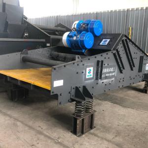 Heavy Mud Linear Vibrating Screen Machine Customized Color With Ac Motor