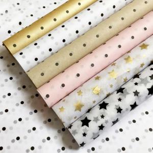 China Clothing Shoe 17g Printed Gift Wrapping Paper Virgin Wood Pulp wholesale