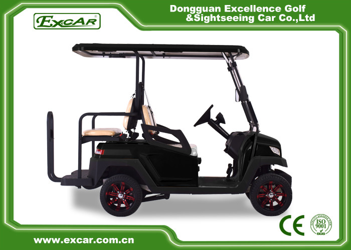 Acid Lead Battery Electric Golf Carts 4 Passenger Car For Tourist