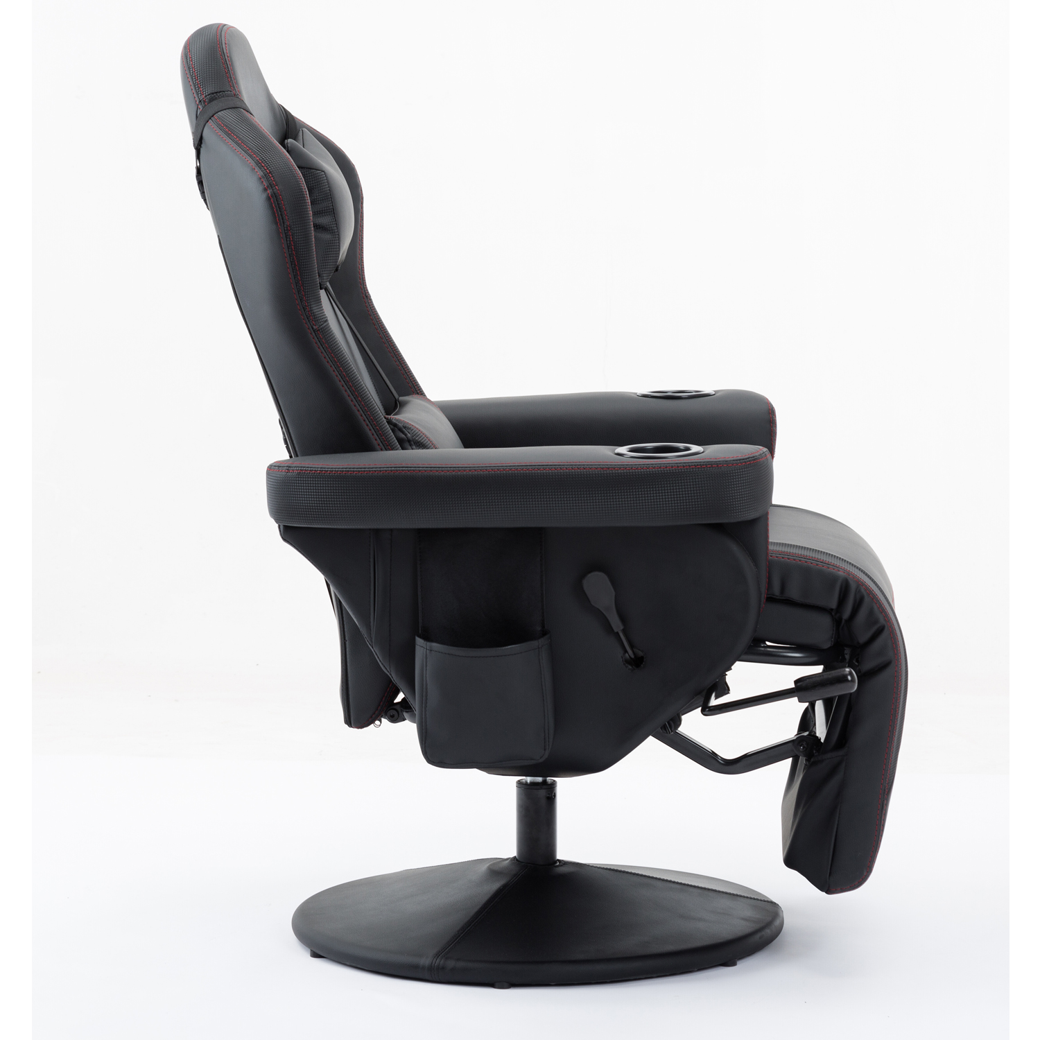 Iron Metal Japanese Design Lazy Boy Gamer Sofa Recliner Rocker with Swivel Gaming Chair