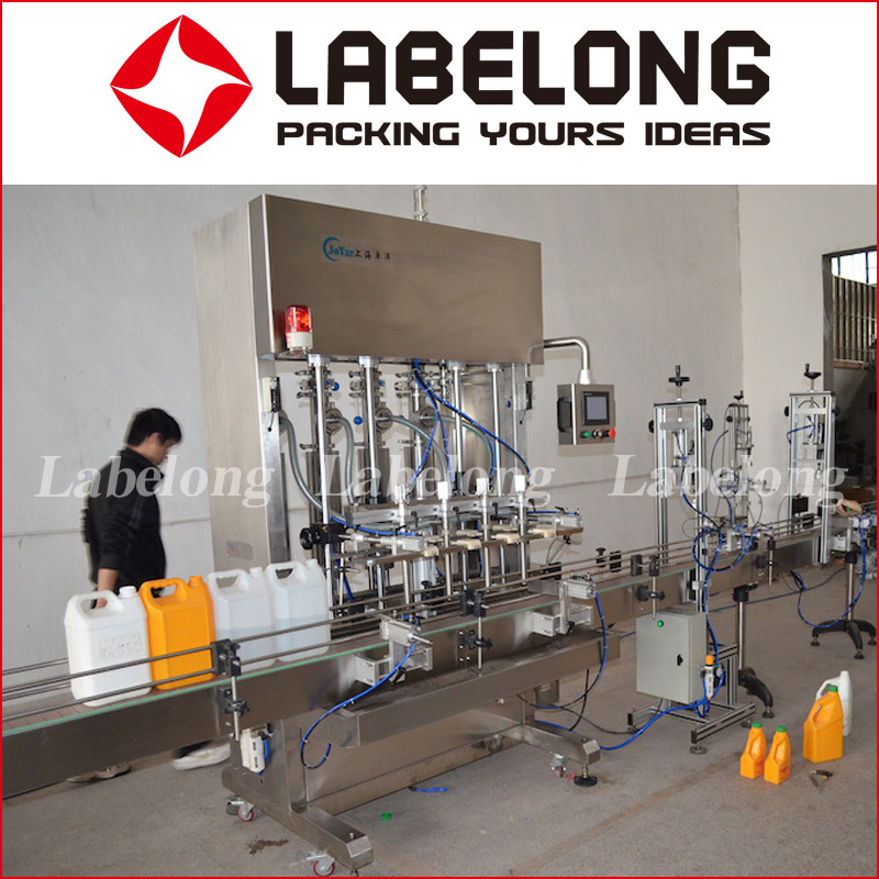 L-12H Linear Filling Machine For Bottle Of All Volumes And Shapes