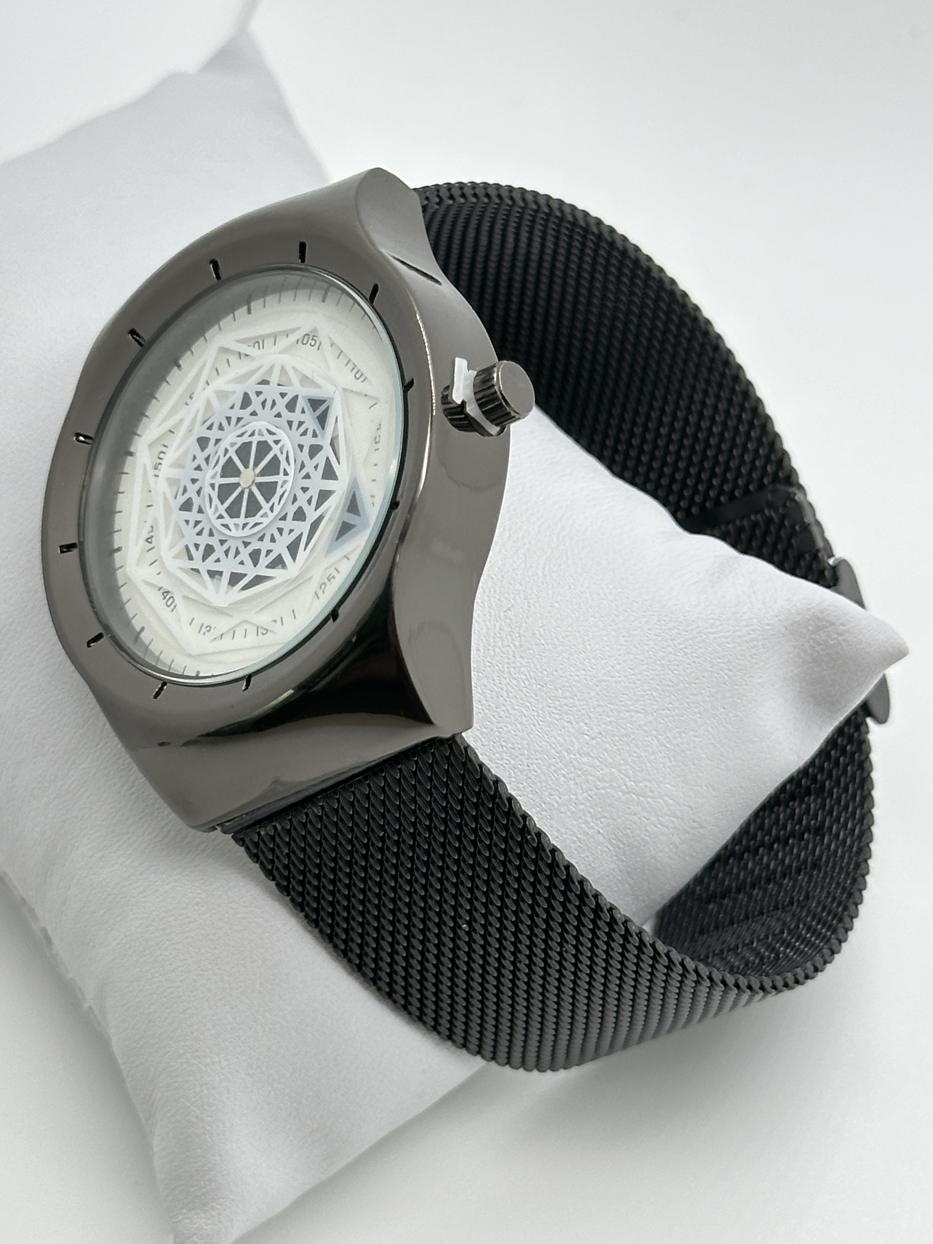Factory Women Waterproof Stainless Steel Mesh Watch Wrist Watch Fashion Watch