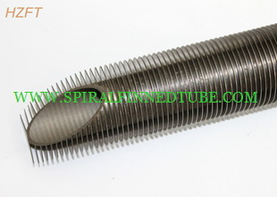 Fertilizer Industry Steel Welded Finned Tube for Heat Exchangers with 316L / Titanium