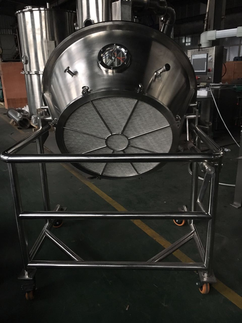 Super Wet Granulator Machine HLSG-600 SS316L SS304L 2980×1200×2500mm 2300kg