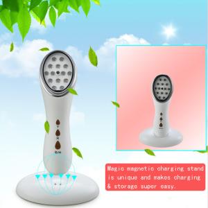 China LED Photon Therapy Iontophoresis Radio Frequency Skin Device Rechargeable wholesale
