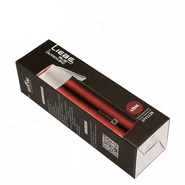 Recyclable Pantone Color Folding Paper Box For Water Bottle