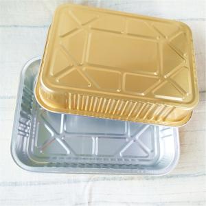 China 1200ml rectangular aluminum foil sealed box wholesale