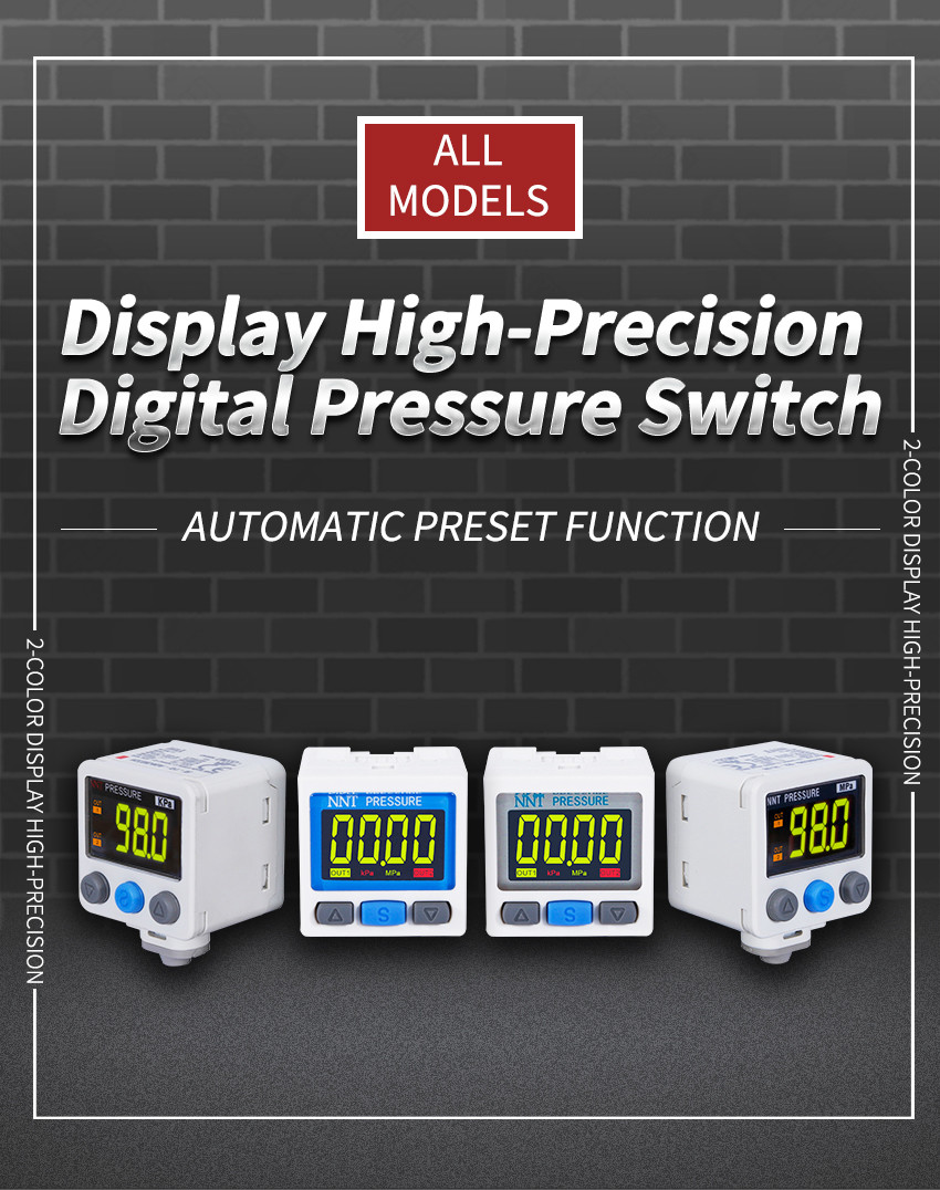 40A Digital Pressure Switches DC12-24V With Pin Code Function