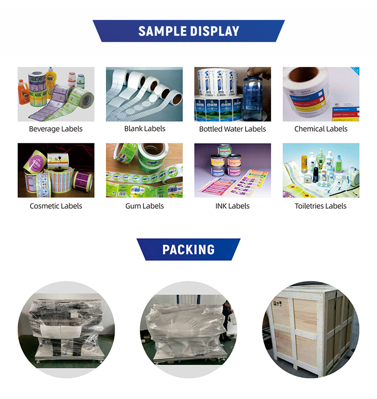 Semi Rotary Label Die Cutting Vicut VR320 Multi Function Automatic Machine with Slitter