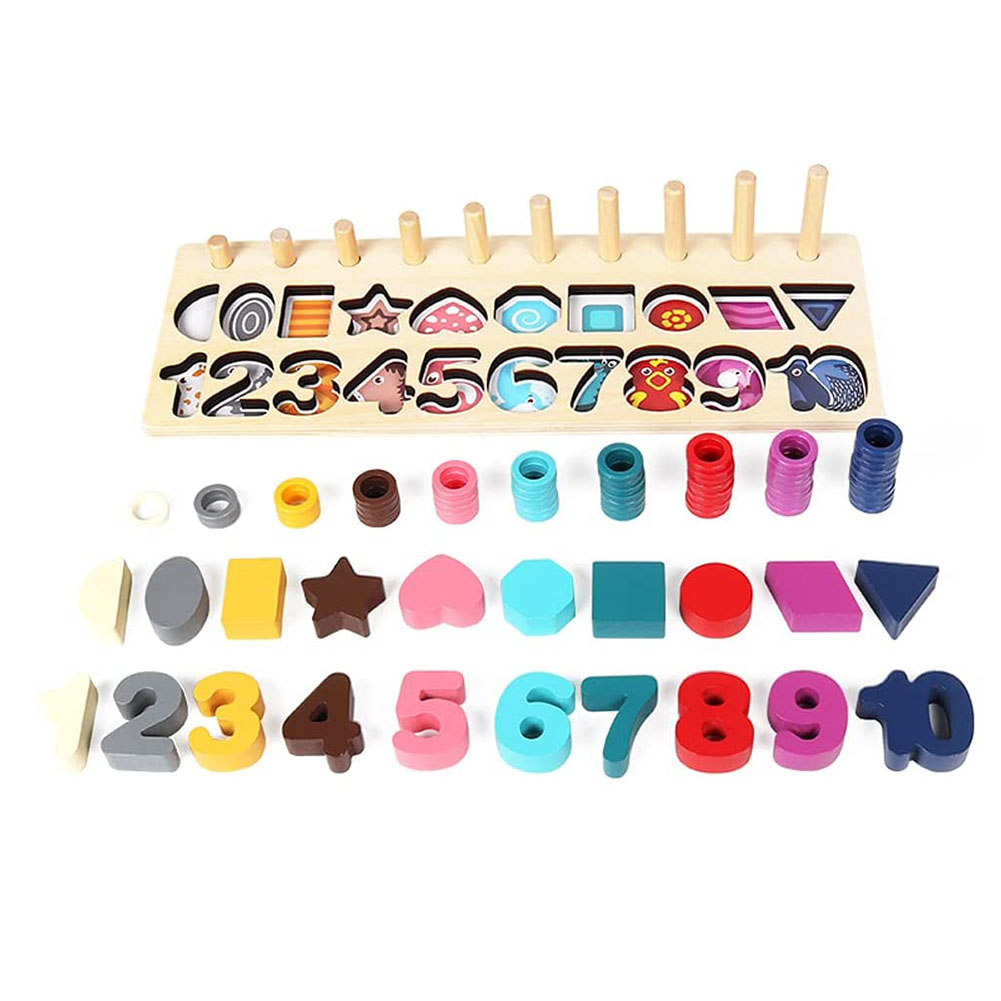 Children's Toy Digital Puzzle Blocks Hammering Pounding Hand Playing Montessori Toys Education Baby Fiddle Multifunctional Piano