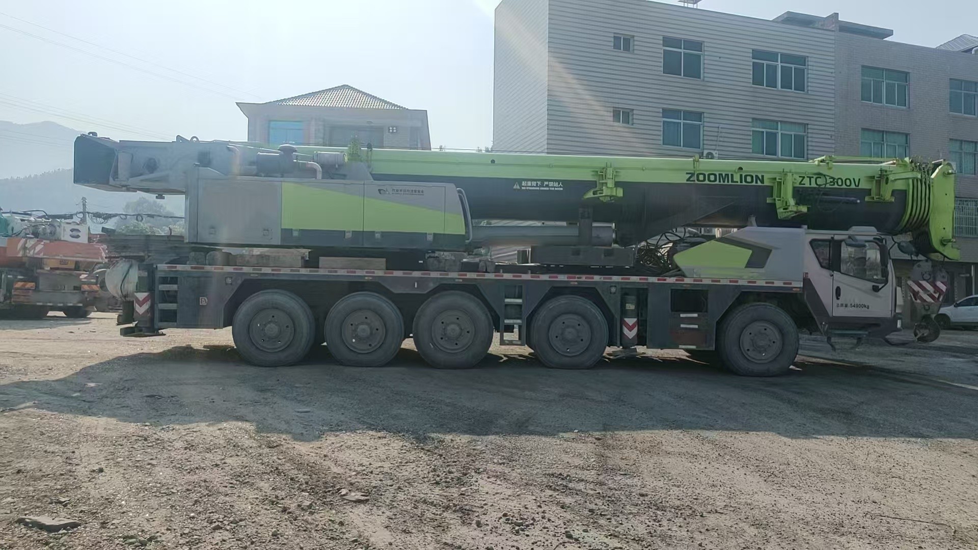 China Zoomlion Construction Lifting Equipment 110t Mobile Truck Cranes Price For Sale