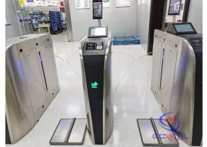 China 304 Stainless Steel Esd Pedestrian Turnstile Intelligent Barrier Gate wholesale