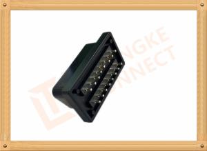China PVC Male Nickel Obd 16 Pin Connector SOM035A For Automotive wholesale