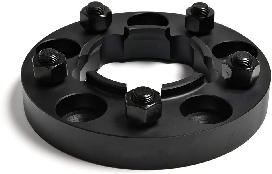 Lightweight Hard Anodized ATV Wheel Spacers CB124 Adapters For Land Rover Defender Discovery 1