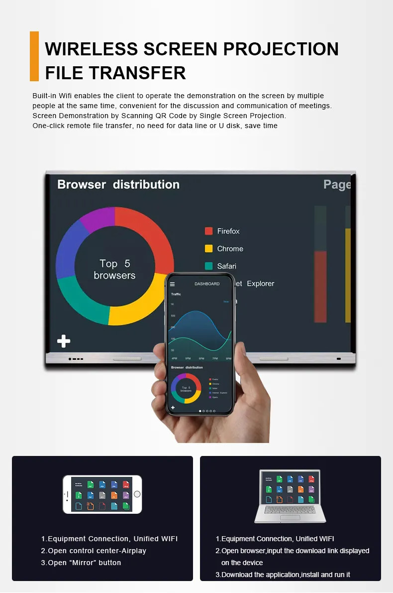 Mounted Android Tablet Pc Self-Service Kiosk Smart Interactive Whiteboards Multifunction Self Service Terminal For Confe