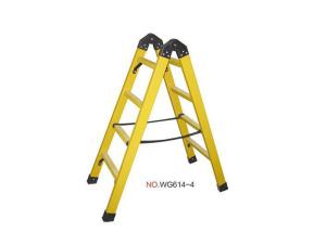 China A Frame 6ft 2X7 Fiberglass Folding Ladder wholesale