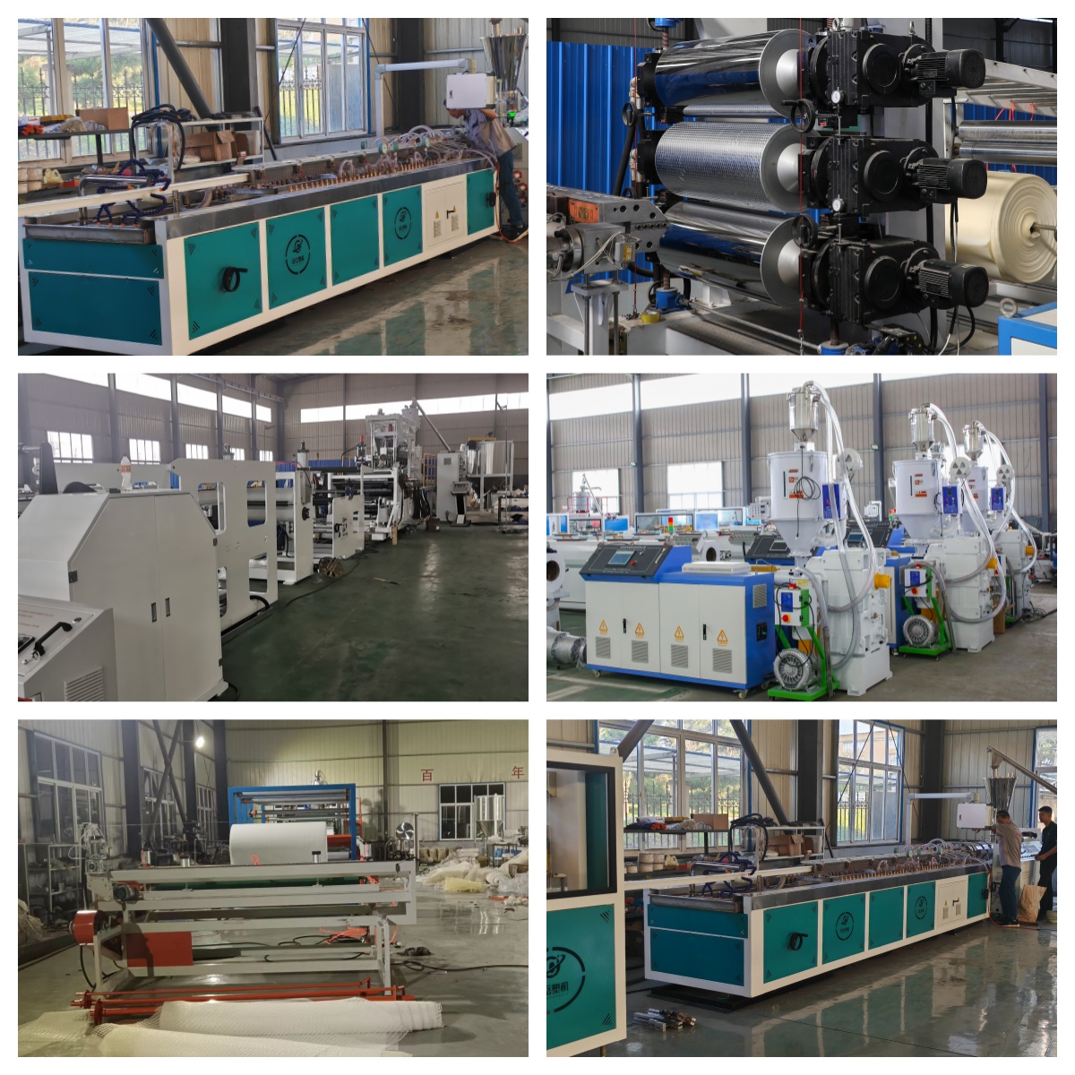ABB / DELTA Inverter Plastic Profile Extrusion Machine for UPVC Window Door with High Precision
