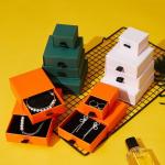 Bracelet Necklace Ring Luxury Jewelry Drawer Box With Cardboard Paper Packaging