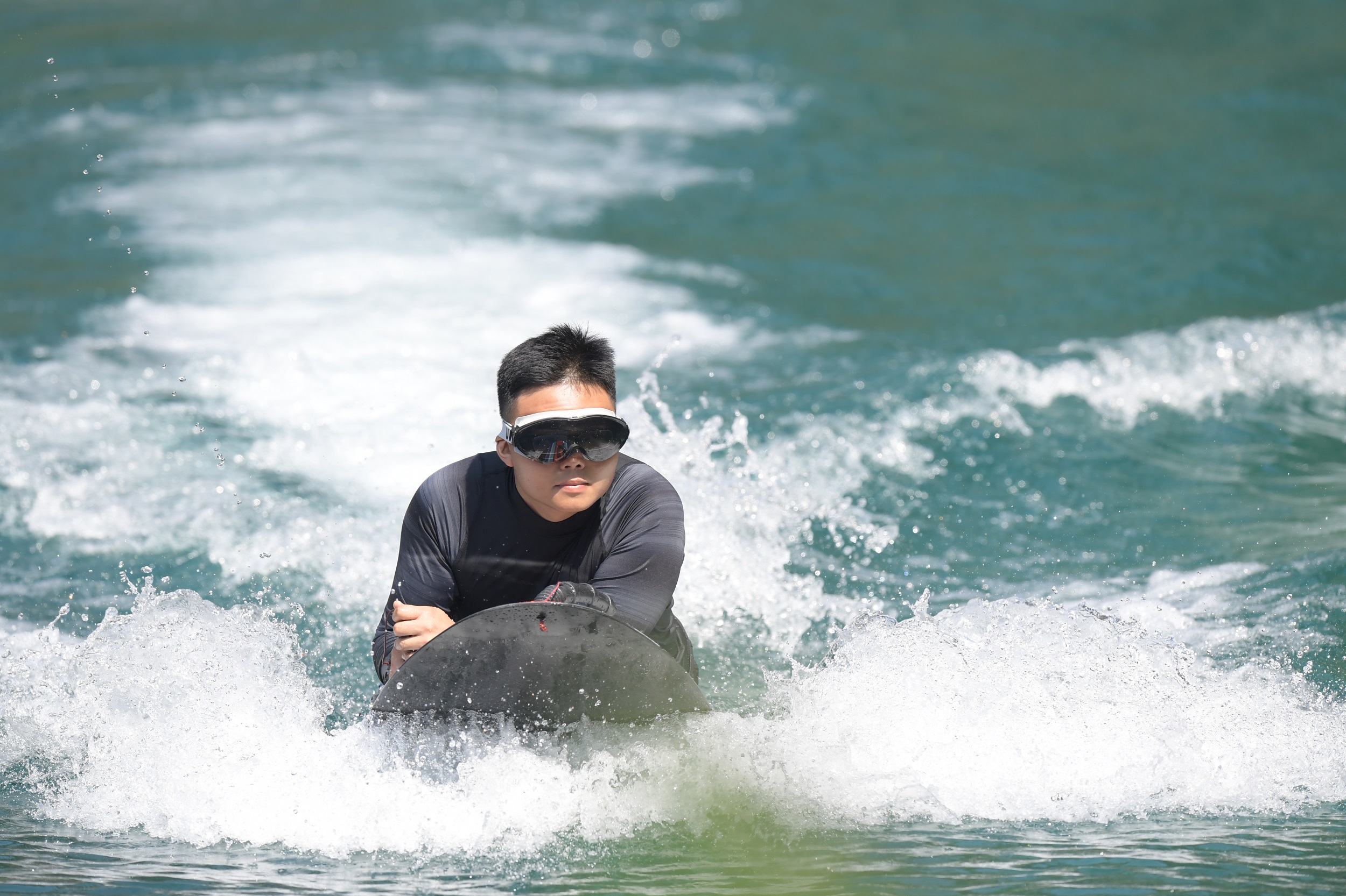 Unisex Wavestorm Moto Support Long Board Surfboards with Flying Motorized Surfboard