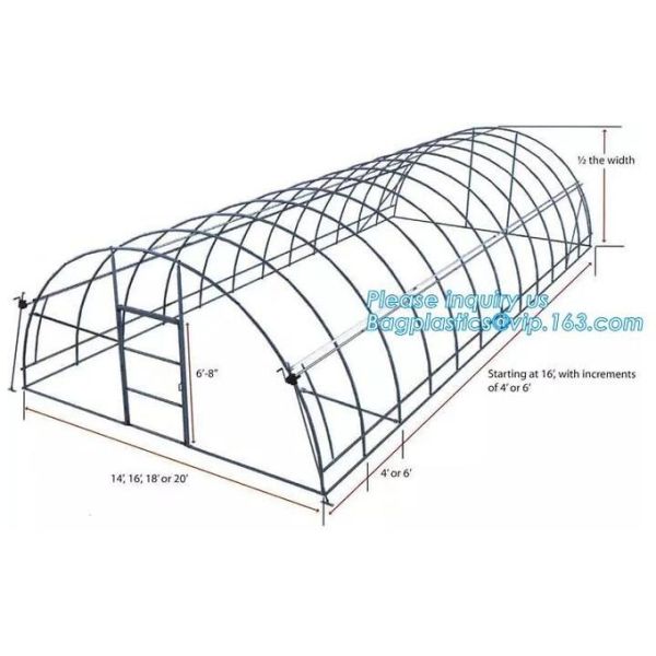 4 Shelves Biodegradable Garden Bags Reinforced Cover Green Houses Agriculture Farm