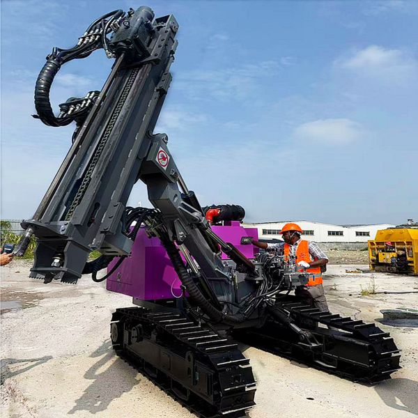 Surface DTH Hammer Drill Rig Borehole 20m Depth Mining Machinery Portable Drilling Rig Machine