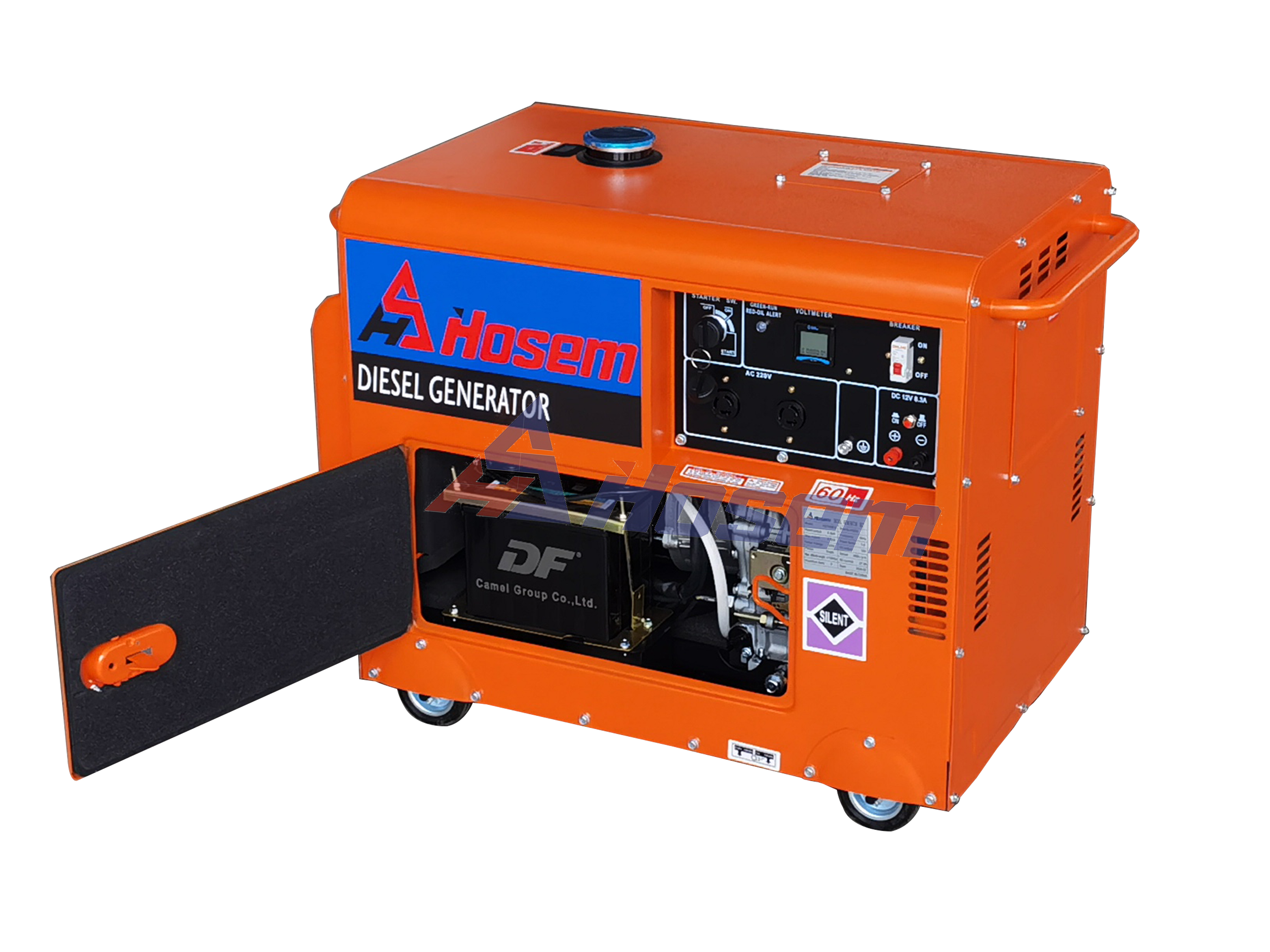 6.5kw air cooled diesel generator