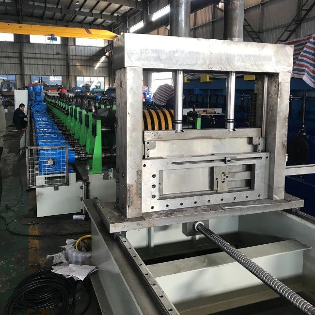 Precision Heavy Duty Cable Tray Roll Forming Machine With 22 Stations Siemens PLC Control