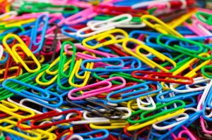 China 1.0mm 1.2mm Paper Clip Wire Metal Smooth Bright Coating wholesale